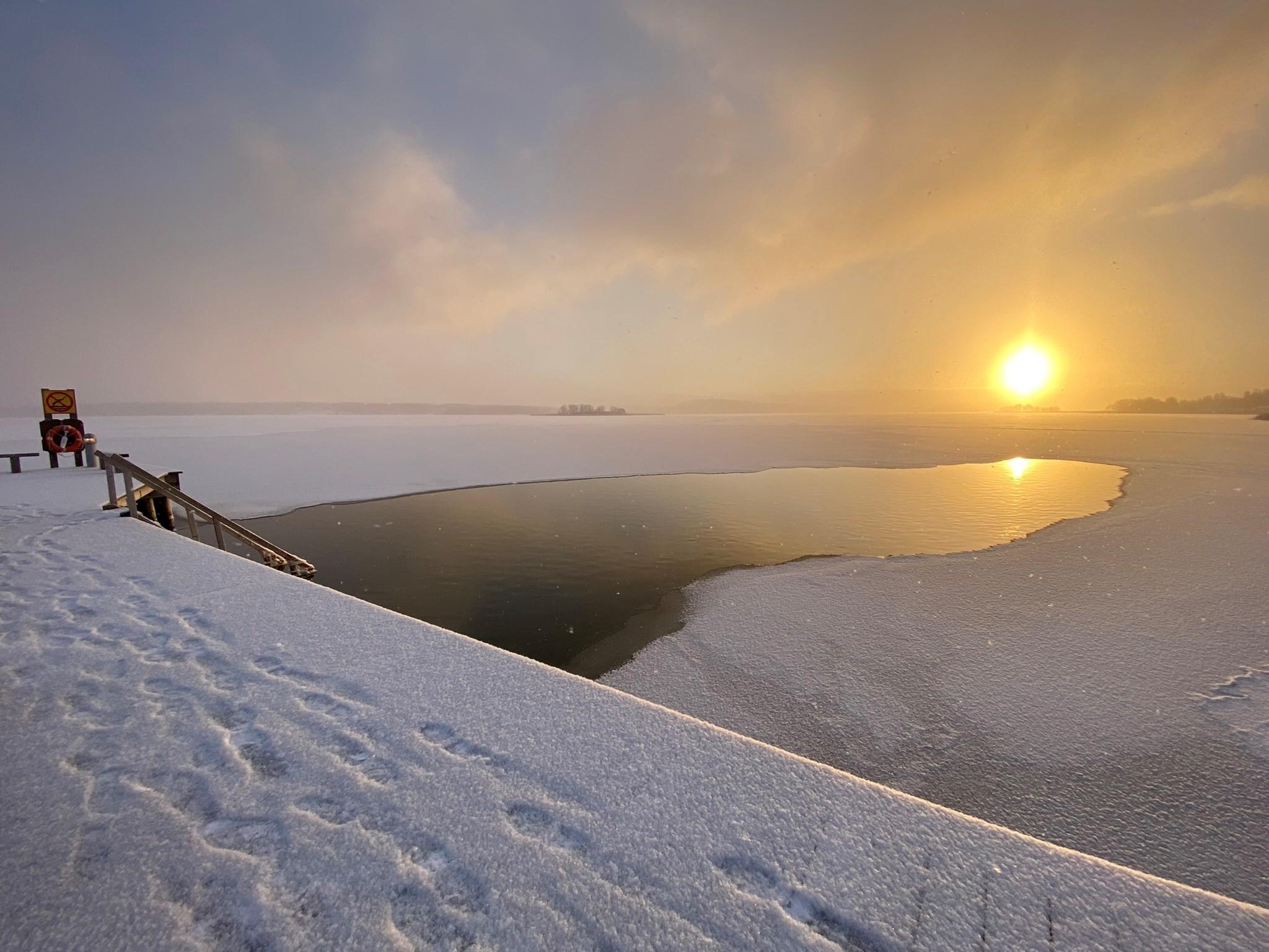 Vinterbad vid Lilla holmen 2024-2025 | Ålands Motionsförening